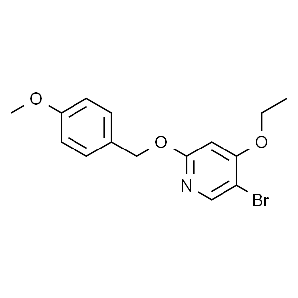 5-Bromo-4-ethoxy-2-((4-methoxybenzyl)oxy)pyridine