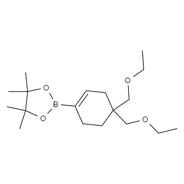2-(4,4-bis(ethoxymethyl)cyclohex-1-en-1-yl)-4,4,5,5-tetramethyl-1,3,2-dioxaborolane(WX191897)