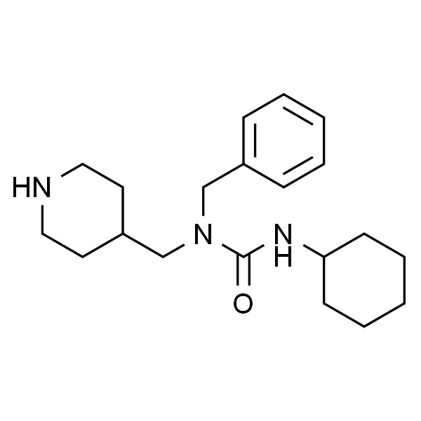 1-Benzyl-3-cyclohexyl-1-(piperidin-4-ylmethyl)urea