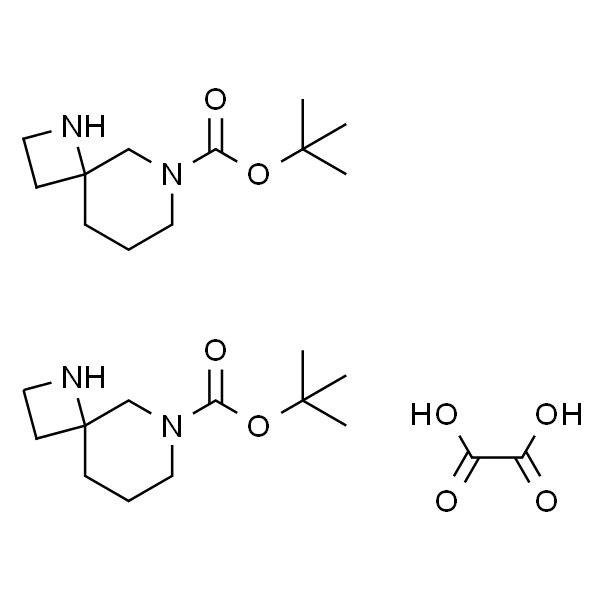 tert-Butyl 1,6-diazaspiro[3.5]nonane-6-carboxylate oxalate(2:1)