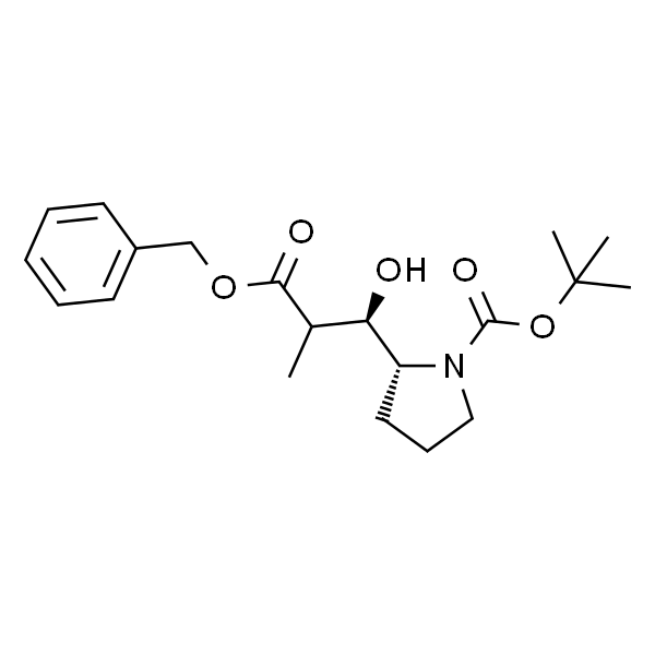 (S)-tert-butyl 2-((1R,2R)-3-(benzyloxy)-1-hydroxy-2-methyl-3-oxopropyl)pyrrolidine-1-carboxylate