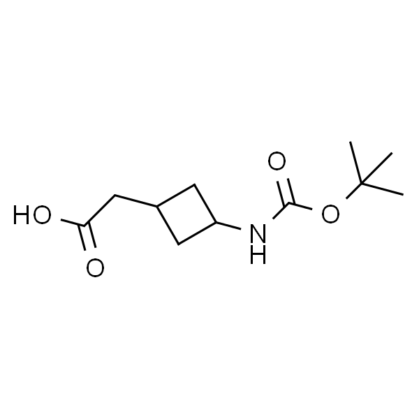 2-(3-((Tert-butoxycarbonyl)amino)cyclobutyl)aceticacid