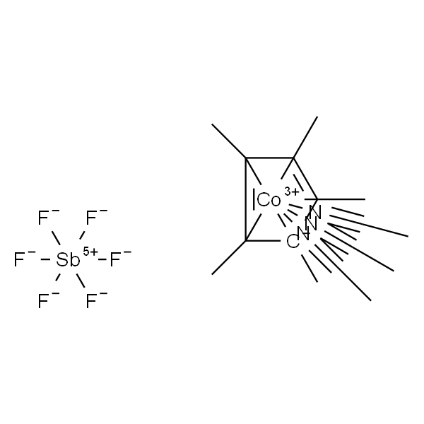 Tris(acetonitrile)pentamethylcyclopentadienylcobalt(II) hexafluoroantimonate