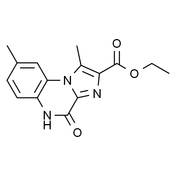 Imidazo[1,2-a]quinoxaline-2-carboxylic acid, 4,5-dihydro-1,8-dimethyl-4-oxo-, ethyl ester