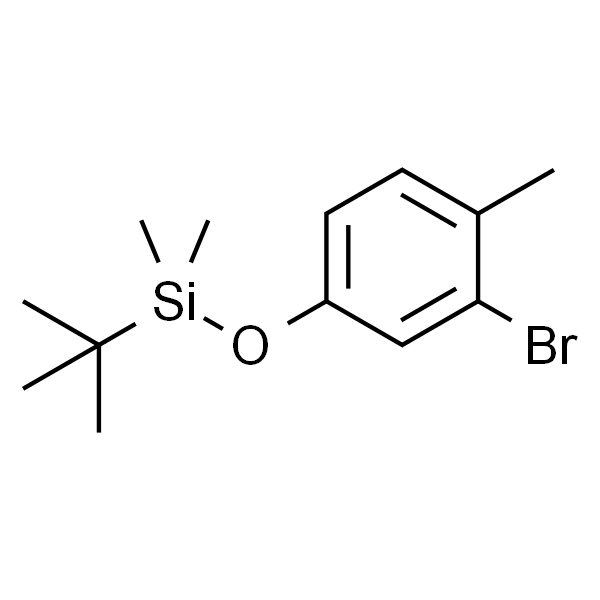 (3-Bromo-4-methylphenoxy)(tert-butyl)dimethylsilane
