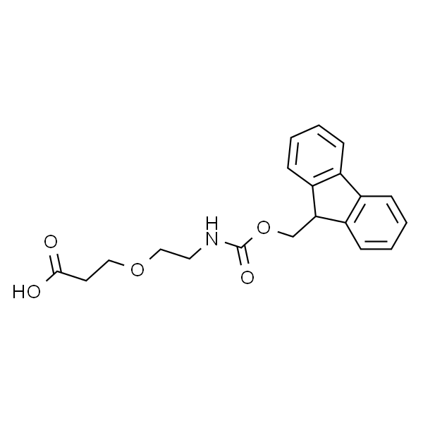 3-(2-((((9H-Fluoren-9-yl)methoxy)carbonyl)amino)ethoxy)propanoic acid