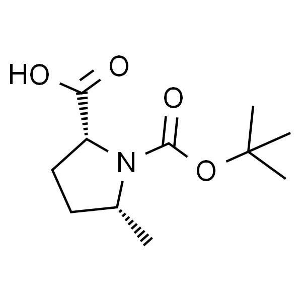 (2R,5R)-1-(tert-butoxycarbonyl)-5-methylpyrrolidine-2-carboxylic acid