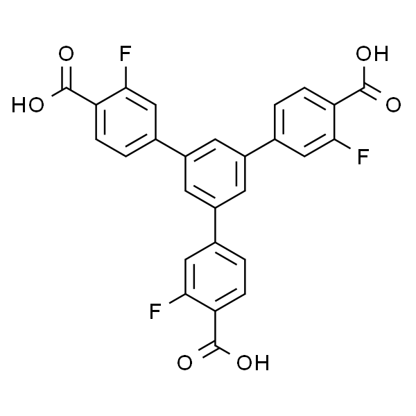 5'-(4-carboxy-3-fluorophenyl)-3,3''-difluoro-[1,1':3',1''-terphenyl]-4,4''-dicarboxylic acid 1660960-35-9