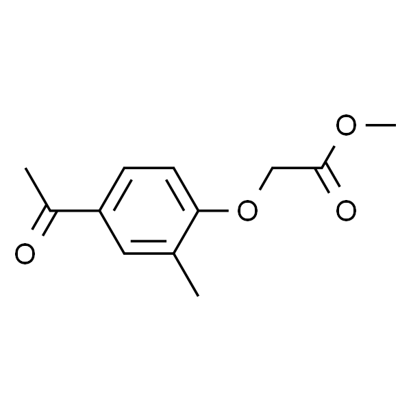 Acetic acid, 2-(4-acetyl-2-methylphenoxy)-, methyl ester