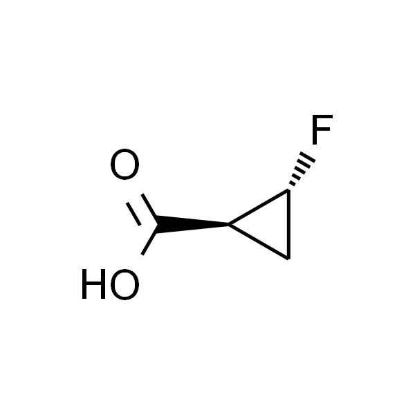 Cyclopropanecarboxylic acid, 2-fluoro-, (1S,2R)-
