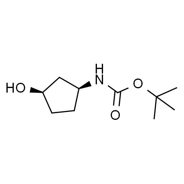 Carbamic acid, [(1S,3R)-3-hydroxycyclopentyl]-, 1,1-dimethylethyl ester (9CI)