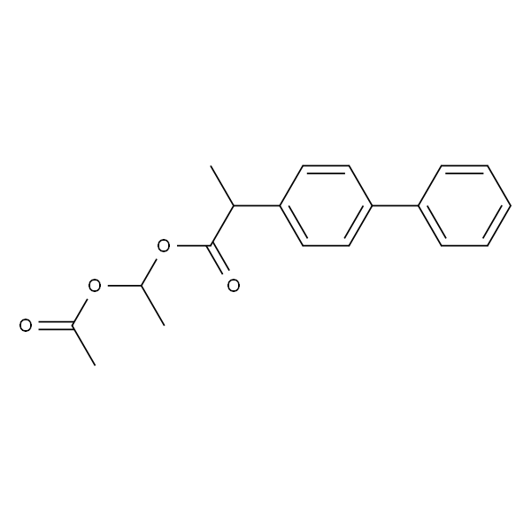 1-acetoxyethyl 2-([1，1'-biphenyl]-4-yl)propanoate