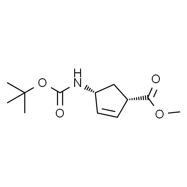 (1S,4R)-Methyl 4-((tert-butoxycarbonyl)amino)cyclopent-2-enecarboxylate