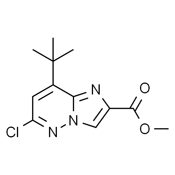 Methyl 8-(tert-butyl)-6-chloroimidazo[1,2-b]pyridazine-2-carboxylate