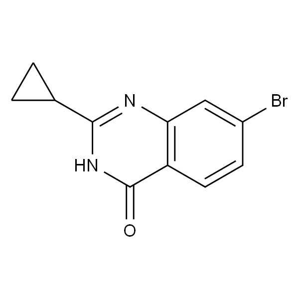 4(3H)-Quinazolinone, 7-bromo-2-cyclopropyl-