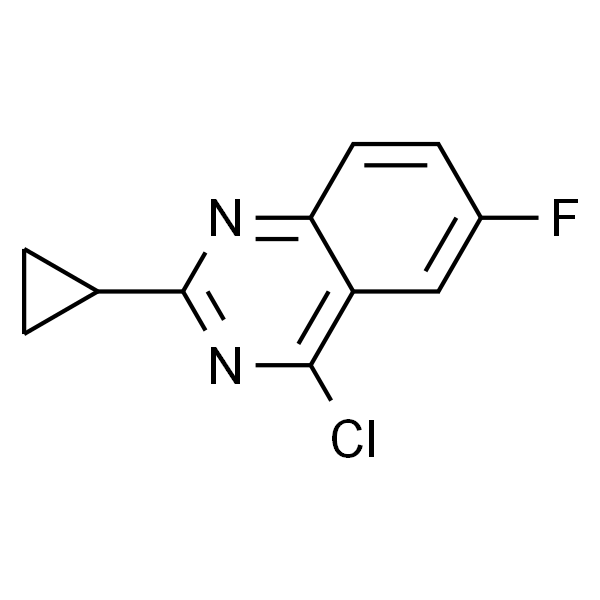 4-Chloro-2-cyclopropyl-6-fluoroquinazoline