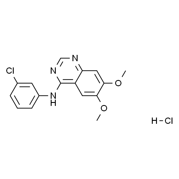 6,7-Dimethoxy-4-[N-(3-chlorophenyl)amino]quinazoline hydrochloride