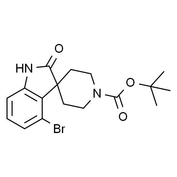 tert-Butyl 4-bromo-2-oxospiro[indoline-3,4'-piperidine]-1'-carboxylate
