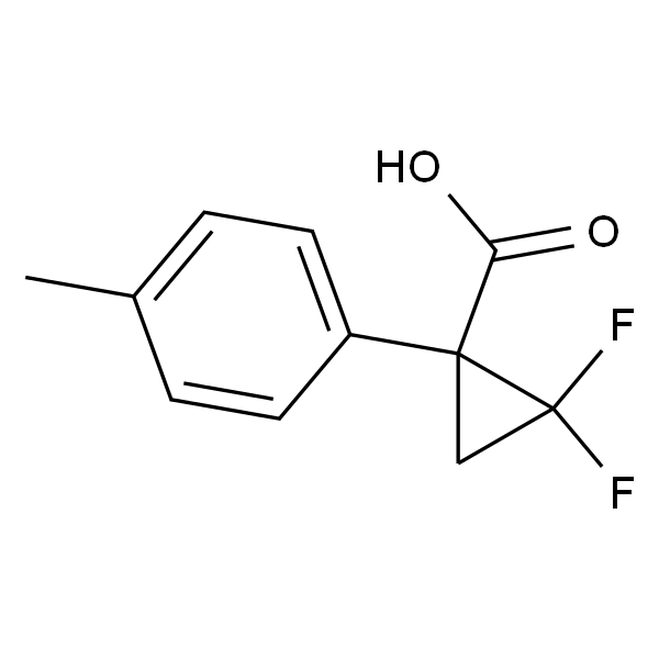 2，2-difluoro-1-(4-methylphenyl)cyclopropane-1-carboxylic acid