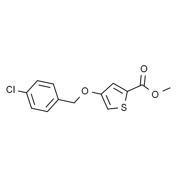 Methyl 4-((4-chlorobenzyl)oxy)thiophene-2-carboxylate
