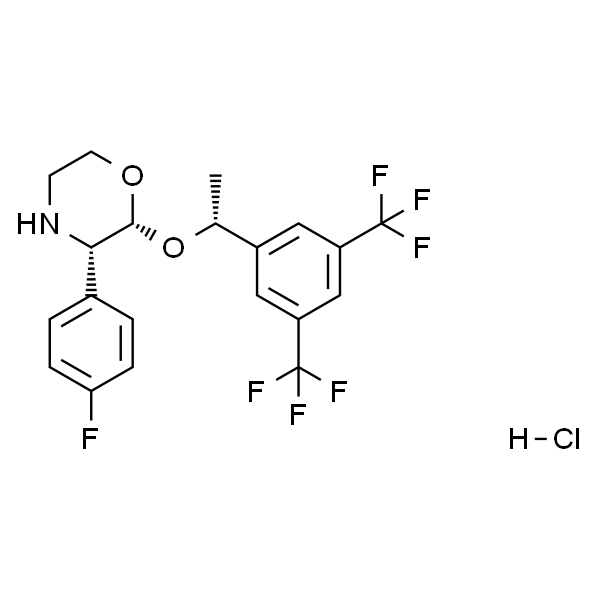 (2R,3S)-2-((R)-1-(3,5-Bis(trifluoromethyl)phenyl)ethoxy)-3-(4-fluorophenyl)morpholine hydrochloride