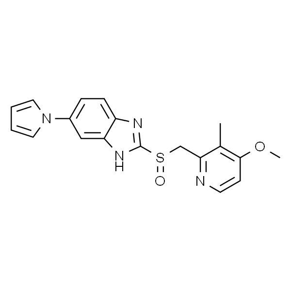 2-[(4-methoxy-3-methyl-pyridin-2-yl)methylsulfinyl]-5-pyrrol-1-yl-3H-benzoimidazole