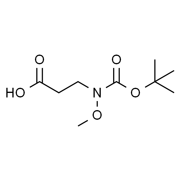3-((tert-Butoxycarbonyl)(methoxy)amino)propanoic acid