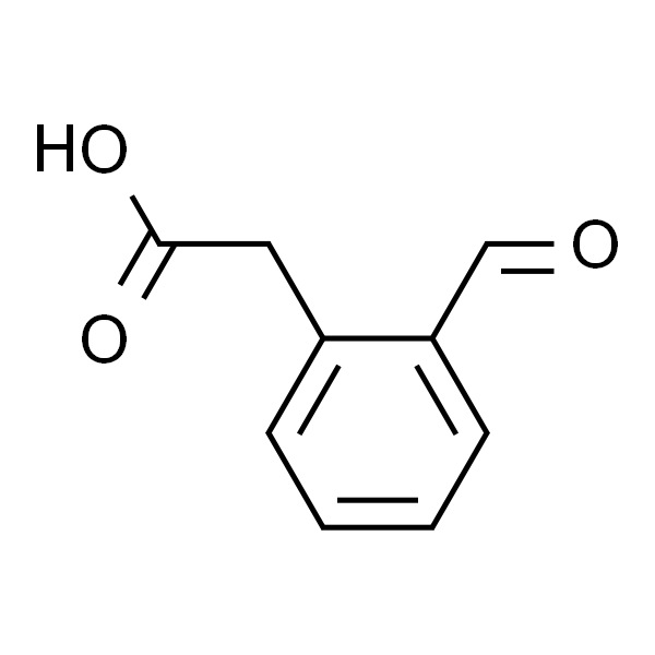 Benzeneacetic acid, 2-formyl-