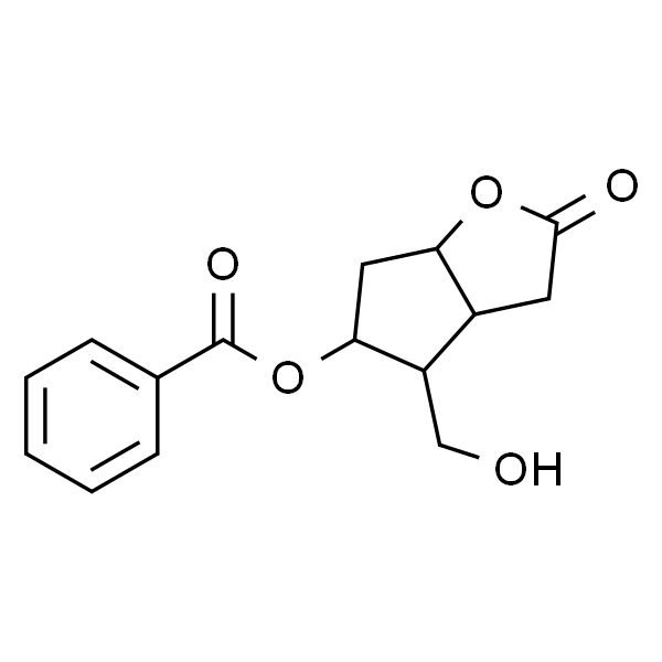 4-(hydroxymethyl)-2-oxohexahydro-2H-cyclopenta[b]furan-5-yl benzoate