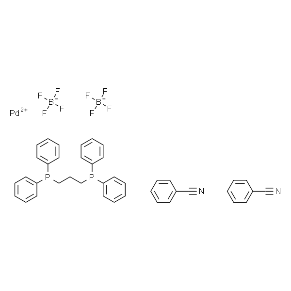 Palladium(II)[1,3-bis(diphenylphosphino)propane]-bis(benzonitrile)-bis-tetrafluoroborate