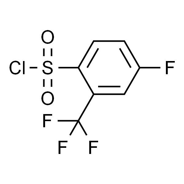 4-Fluoro-2-(trifluoromethyl)benzene-1-sulfonyl chloride
