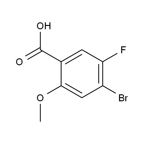 4-Bromo-5-fluoro-2-methoxybenzoic acid