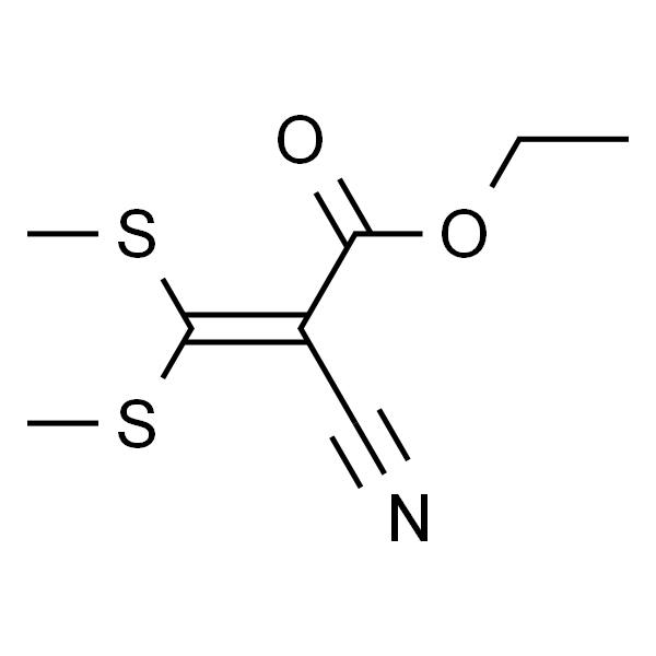 Ethyl 2-cyano-3,3-bis(methylthio)acrylate >=98.0% (GC)