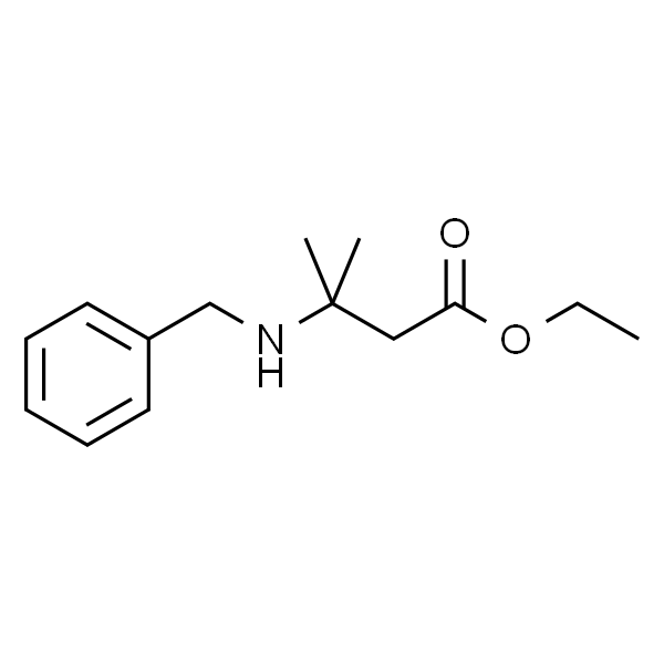 Ethyl 3-(benzylamino)-3-methylbutanoate