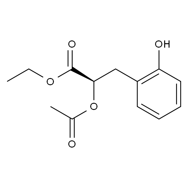 Ethyl (2R)-2-acetoxy-3-(2-hydroxyphenyl)propanoate