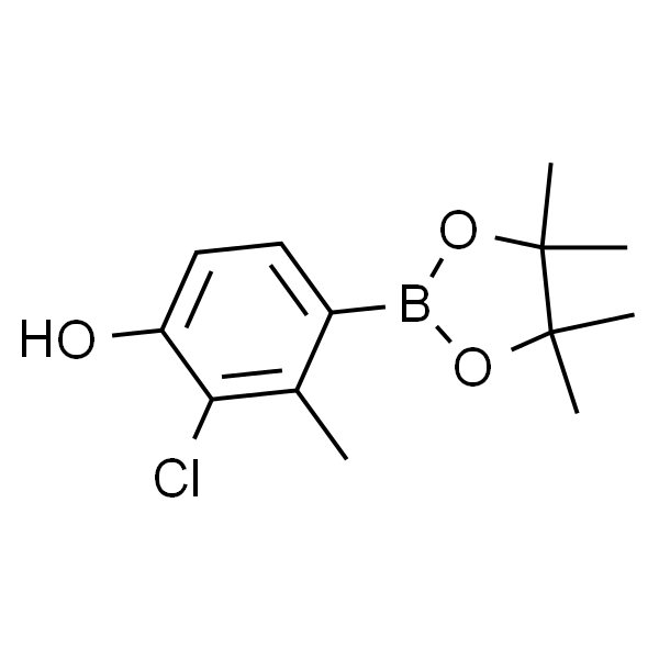 2-Chloro-3-methyl-4-(4,4,5,5-tetramethyl-1,3,2-dioxaborolan-2-yl)phenol