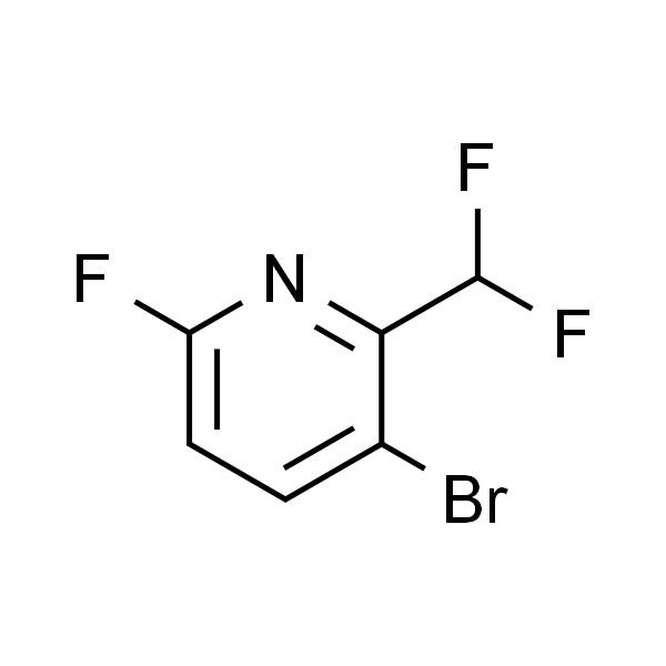 3-Bromo-2-(difluoromethyl)-6-fluoropyridine