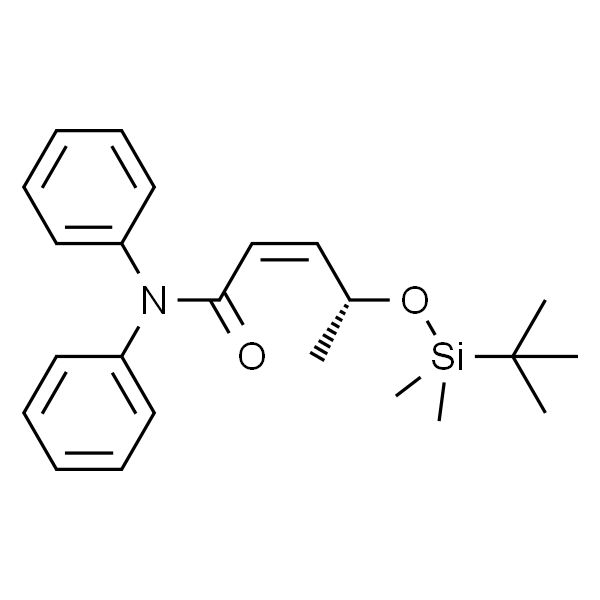 (R,Z)-4-((tert-Butyldimethylsilyl)oxy)-N,N-diphenylpent-2-enamide