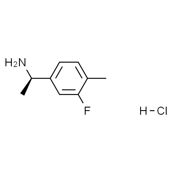 (1R)-1-(3-Fluoro-4-methylphenyl)ethan-1-amine hydrochloride