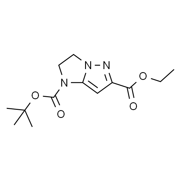 1-tert-Butyl 6-ethyl 2,3-dihydro-1H-imidazo[1,2-b]pyrazole-1,6-dicarboxylate