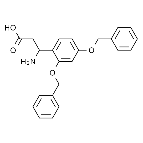 3-Amino-3-[2，4-bis(benzyloxy)phenyl]propanoic Acid