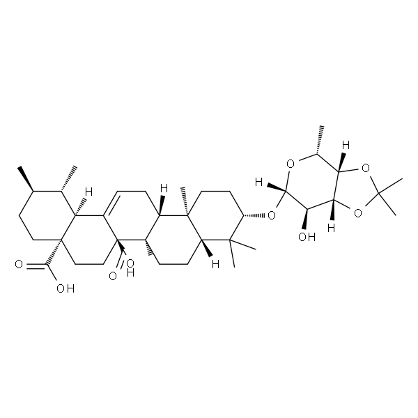 Quinovic acid 3-O-(3',4'-O-isopropylidene)-beta-D-fucopyranoside