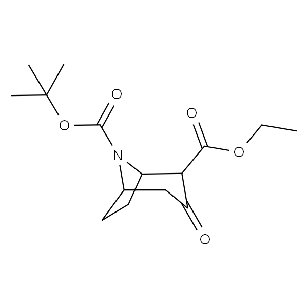 8-Boc-3-oxo-8-aza-bicyclo[3.2.1]octane-2-carboxylic acid ethyl ester