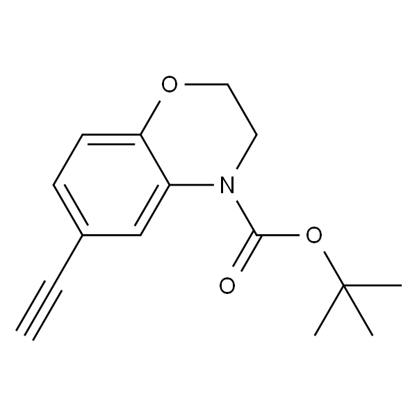 4-Boc-6-ethynyl-3,4-dihydro-2H-benzo[b][1,4]oxazine