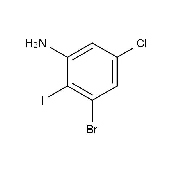 3-Bromo-5-chloro-2-iodoaniline