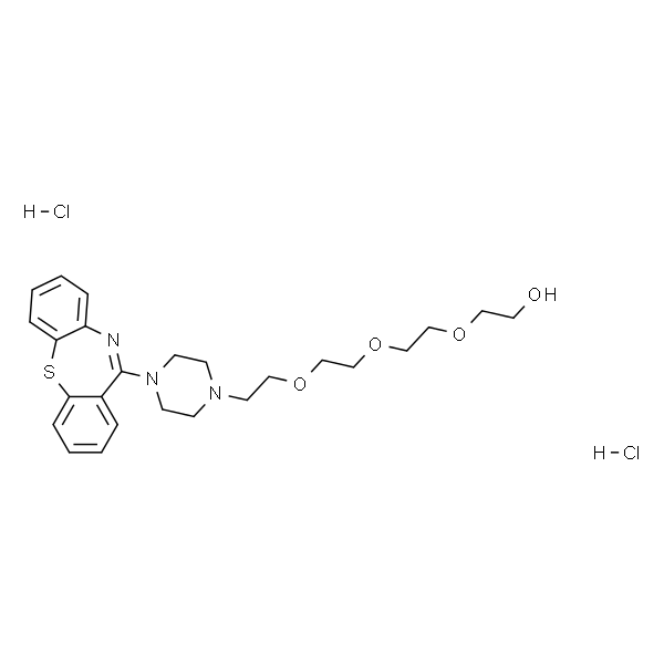 2-(2-(2-(2-(4-(Dibenzo[b,f][1,4]thiazepin-11-yl)piperazin-1-yl)ethoxy)ethoxy)ethoxy)ethanol dihydrochloride