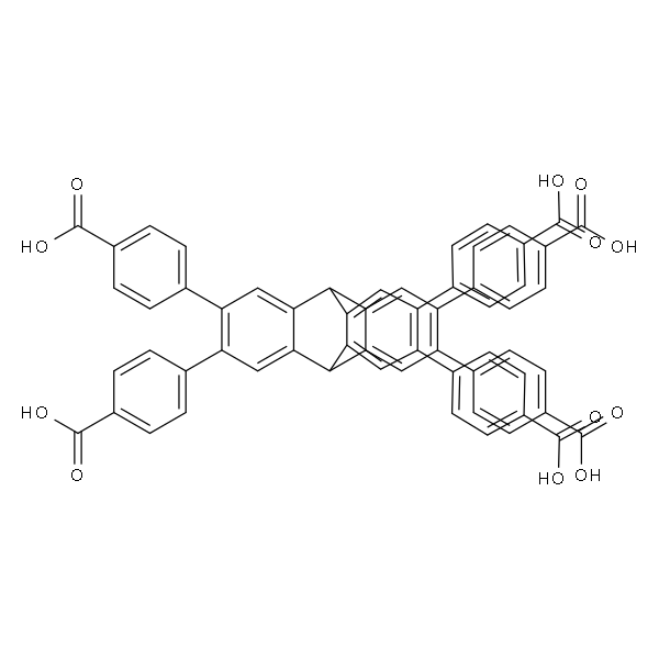 4,4',4'',4''',4'''',4'''''-(9,10-dihydro-9,10-[1,2]benzenoanthracene-2,3,6,7,14,15-hexayl)hexabenzoic acid