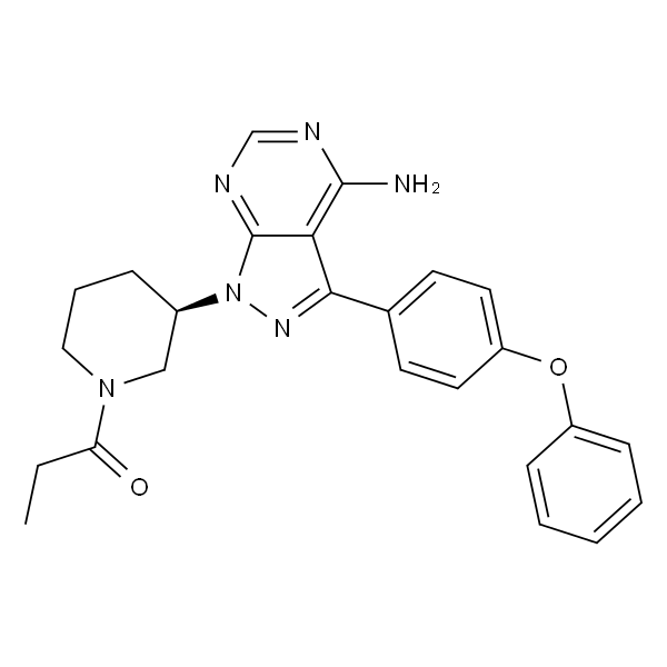 (R)-1-(3-(4-amino-3-(4-phenoxyphenyl)-1H-pyrazolo[3,4-d]pyrimidin-1-yl)piperidin-1-yl)propan-1-one