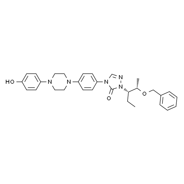 1-((2S,3S)-2-(Benzyloxy)pentan-3-yl)-4-(4-(4-(4-hydroxyphenyl)piperazin-1-yl)phenyl)-1H-1,2,4-triazol-5(4H)-one