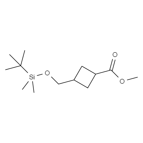 Methyl 3-(((tert-butyldimethylsilyl)oxy)methyl)cyclobutane-1-carboxylate